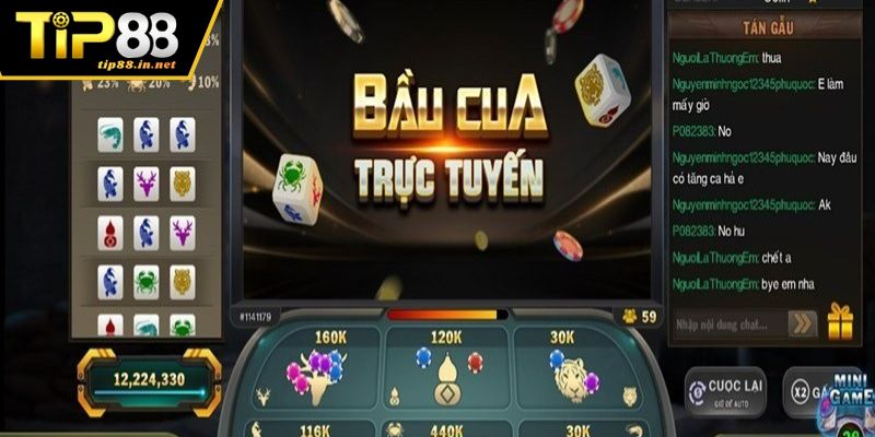 Lý do nên chơi game Bầu cua online TIP88