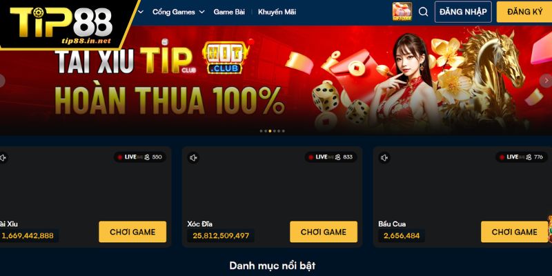 Tổng quan về sân chơi cá cược TIP88